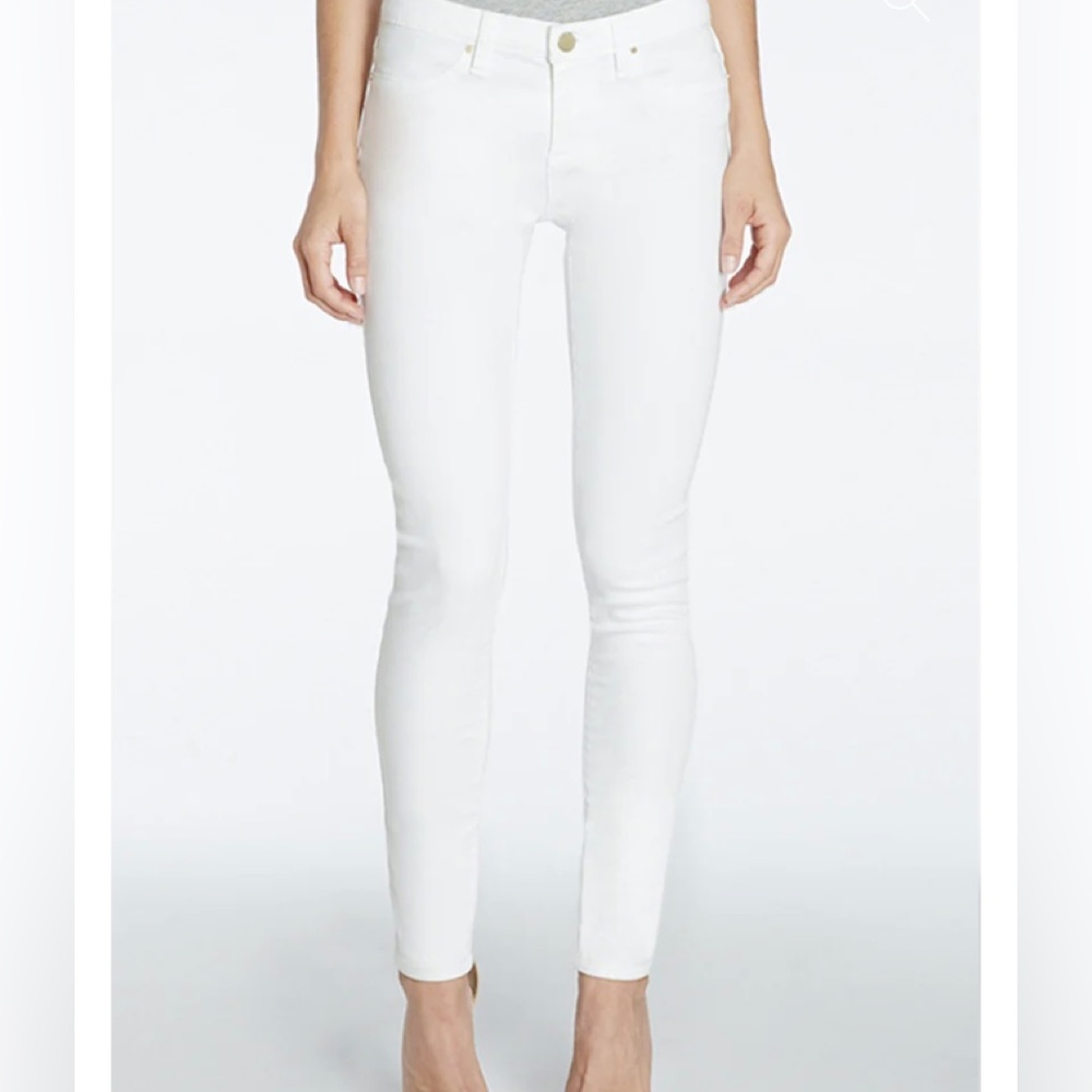Blank NYC white spray on jeans 27